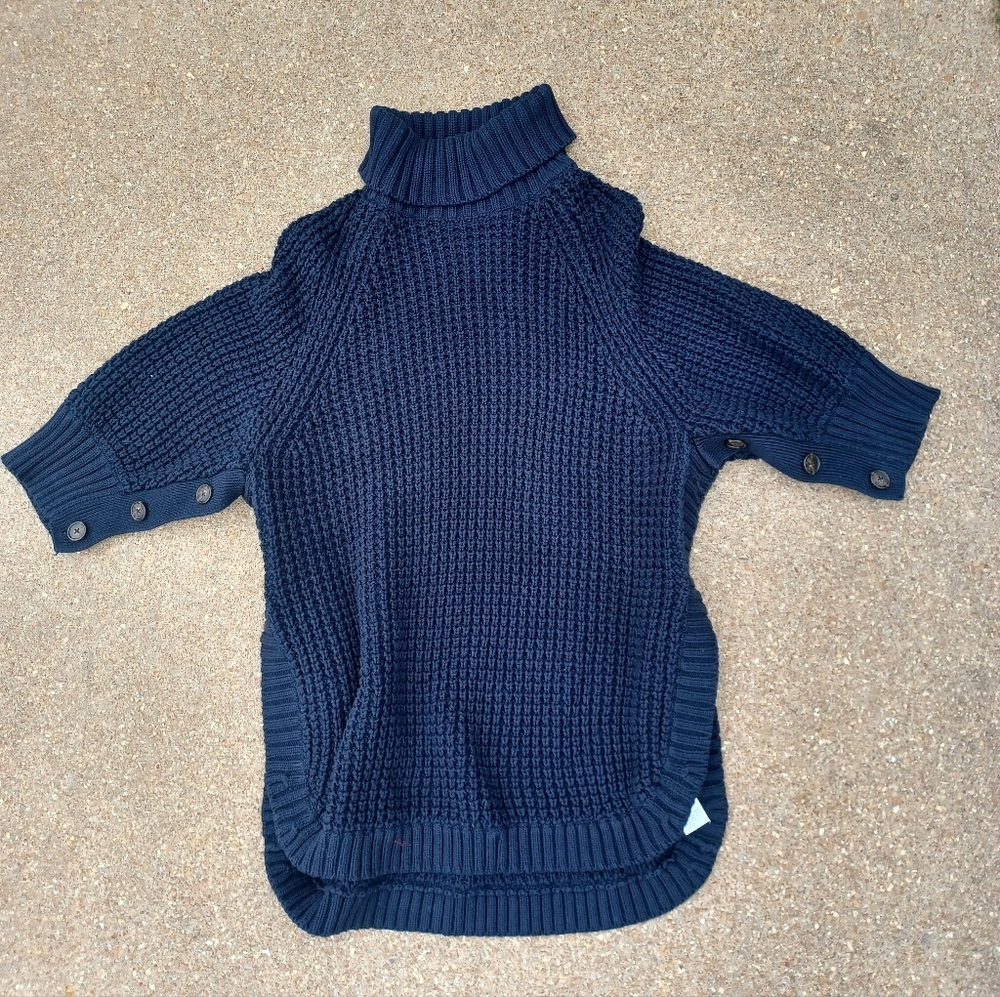 J. Crew Navy Turtleneck Sweater